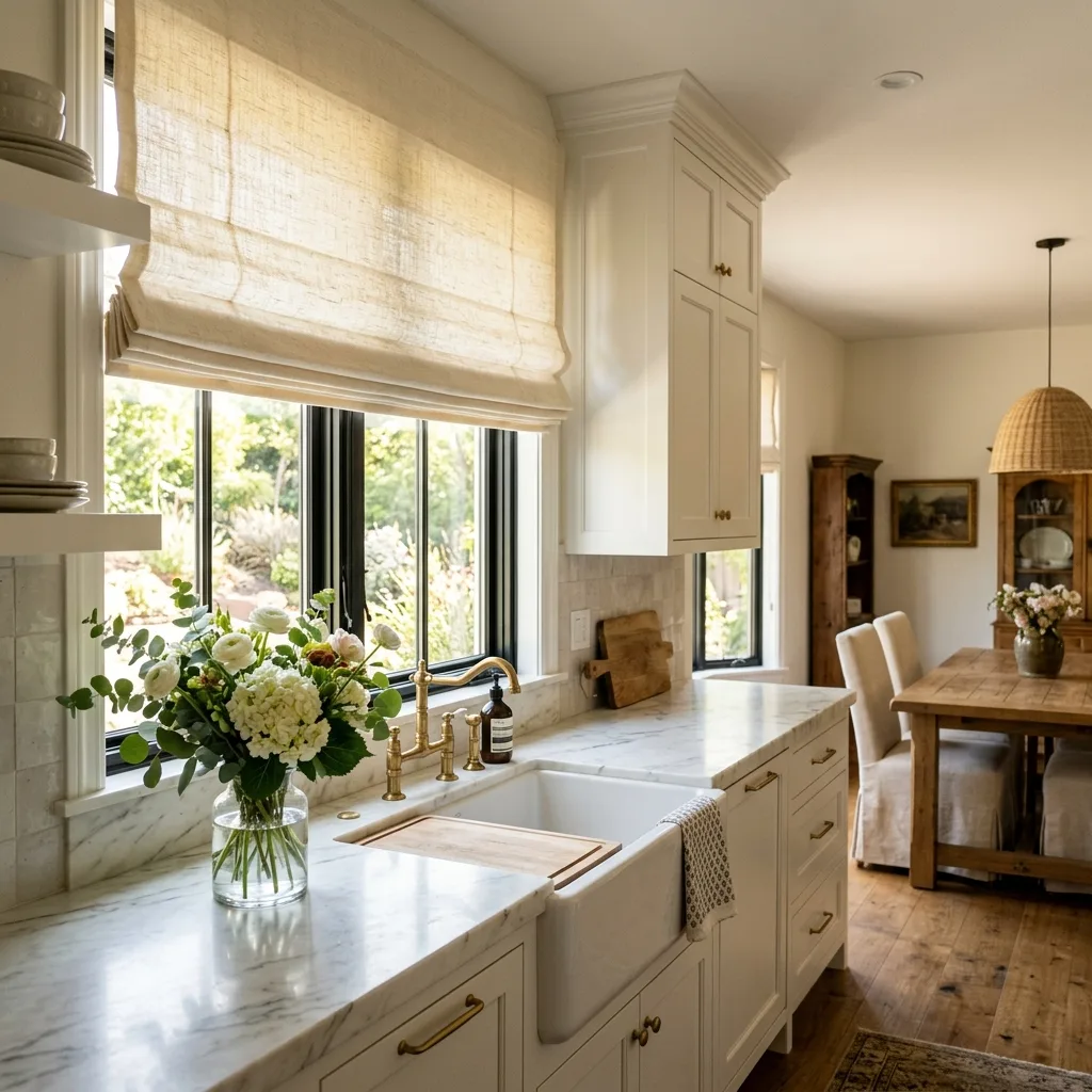 Roman Shades & Roller Shades