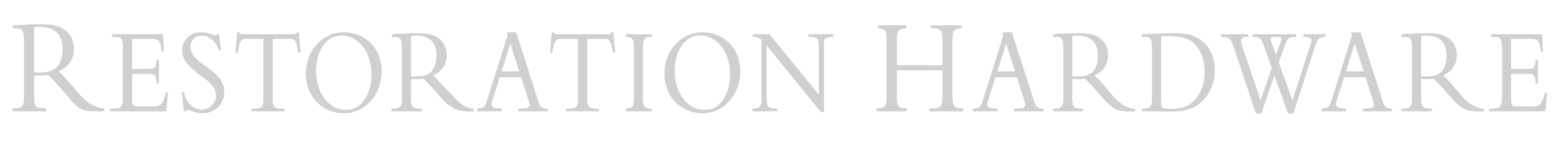 Restoration Hardware Logo